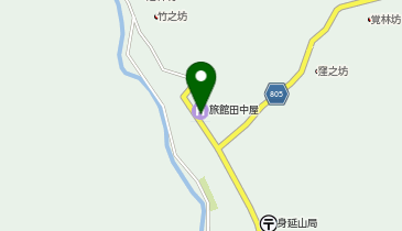 [EV]身延山三門前 旅館 田中屋の地図画像