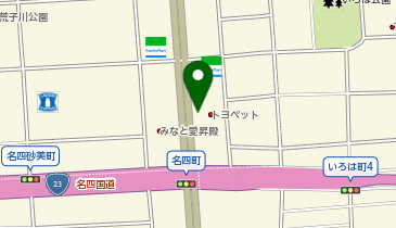 [EV]NTP名古屋トヨペット(株) 港店の地図画像