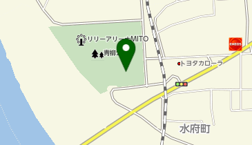 [EV](公財)水戸市スポーツ振興協会 青柳公園の地図画像