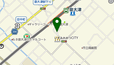 [EV]パラカ(株) 泉大津市立駐車場の地図画像