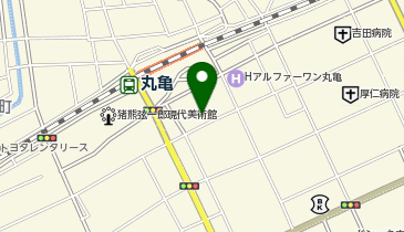 [EV](株)東横イン 東横INN丸亀駅前の地図画像