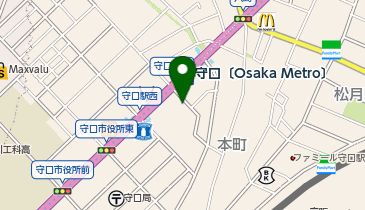 [EV]イオンタウン守口 (立体P 3階)の地図画像