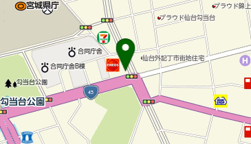 [EV]カメイ(株) ENEOS Dr.Drive 県庁前店の地図画像