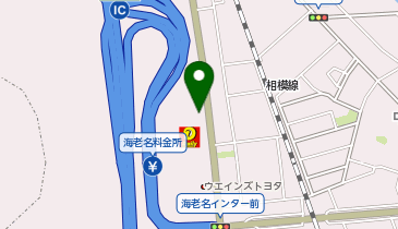 [EV]ウエインズトヨタ神奈川(株) WEINS PARK 海老名の地図画像