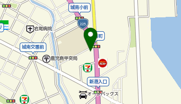 [EV](株)ナカムラ自動車 BYD AUTO 鹿児島の地図画像