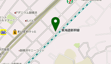 [EV]パーク24(株) タイムズ横浜1丁目第9の地図画像