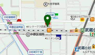 [EV]日新商事(株) ENEOS Dr.Drive セルフ小杉店の地図画像