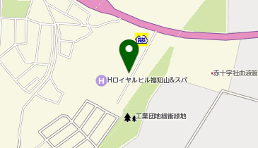 [EV]阪急阪神ホールディングス(株) ホテルロイヤルヒル福知山&スパの地図画像