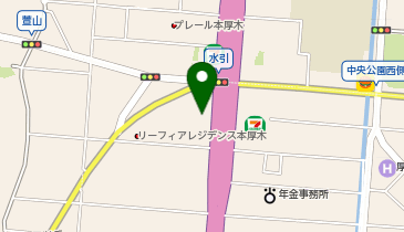 [EV]ウエインズトヨタ神奈川(株) 厚木水引店 (ネッツ神奈川)の地図画像