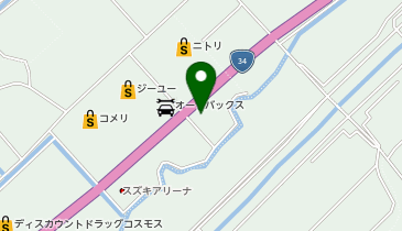 [EV]佐賀日産自動車(株) 武雄店の地図画像