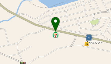 [EV]セブンイレブン富士川バイパス店の地図画像