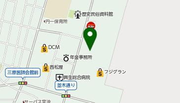 [EV]フジグラン三原 (平面P)の地図画像