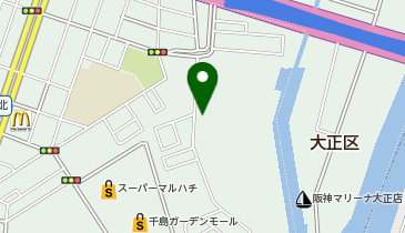 [EV](株)阪神住建 阪神ゴルフセンター大正店の地図画像