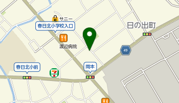 [EV]Aパーク春日店の地図画像