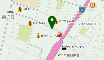 [EV]ヨークベニマル 福島西店の地図画像