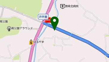 [EV]ニトリ長崎時津店の地図画像