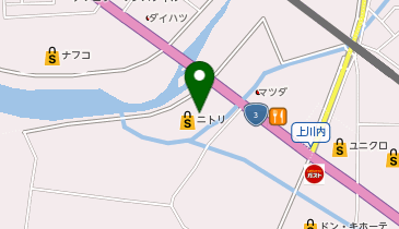 [EV]ニトリ薩摩川内店の地図画像