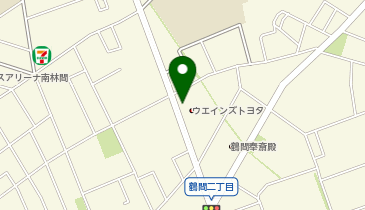 [EV]ウエインズトヨタ神奈川(株) 大和鶴間店 (ネッツ神奈川)の地図画像