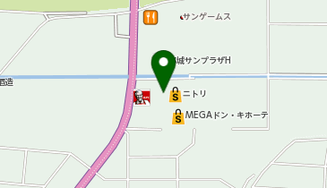 [EV]ニトリ都城店の地図画像