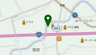 [EV]ニトリ八女店 (平面P)の地図画像