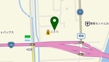 [EV]ニトリ宇部店の地図画像