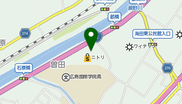 [EV]ニトリ広島海田店 (平面P)の地図画像