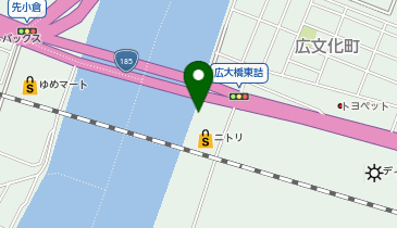 [EV]ニトリ呉店の地図画像