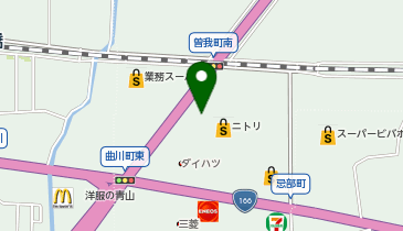 [EV]ニトリ橿原店の地図画像