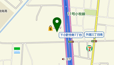 [EV]ニトリ小牧店の地図画像