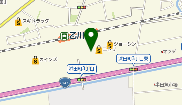 [EV]ニトリ半田店の地図画像