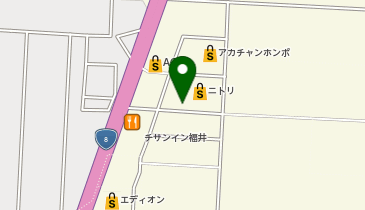 [EV]ニトリ福井店の地図画像