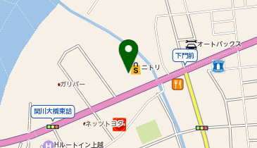 [EV]ニトリ上越店の地図画像