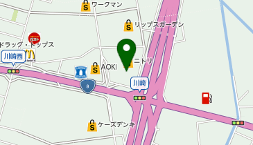 [EV]ニトリ長岡川崎店 (平面P)の地図画像