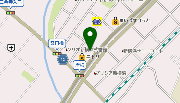 [EV]ニトリ新横浜店 (立体P 4階)の地図画像