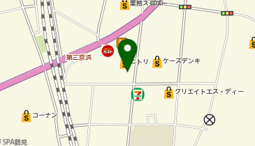 [EV]ニトリ横浜鶴見店 (立体P 4階)の地図画像