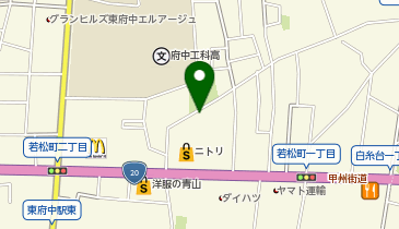 [EV]ニトリ府中店 (平面P)の地図画像