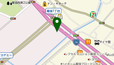 [EV]ニトリ幕張店 (平面P)の地図画像