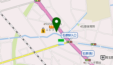 [EV]ニトリ熊谷店の地図画像