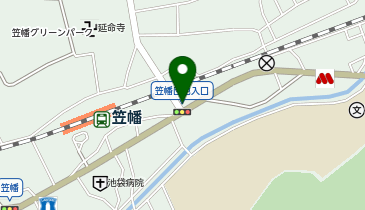 [EV]ファミリーマート川越笠幡駅東店の地図画像