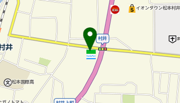 [EV]テスラモーターズジャパン ファミリーマート松本村井店 (松本SC)の地図画像