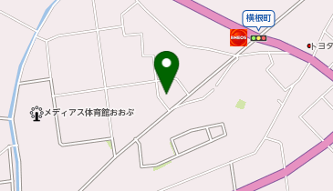 [EV]大府市 横根公民館の地図画像