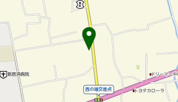 [EV](株)Fujitaka コインランドリーホワイトピア中萩店の地図画像