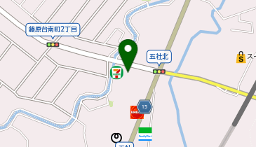 [EV]セブンイレブン神戸有野口店の地図画像