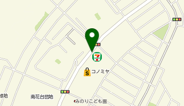 [EV]セブンイレブン河内長野南花台店の地図画像