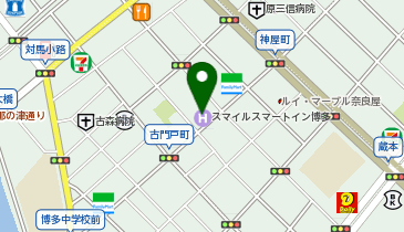 [EV](株)ホスピタリティオペレーションズ スマイルスマートイン博多の地図画像