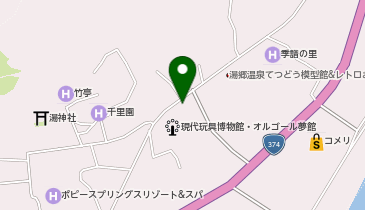[EV]湯郷温泉旅館協同組合 湯郷温泉観光案内所の地図画像