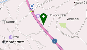 [EV](株)リロバケーションズ ポイントバケーション下呂の地図画像