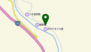 [EV](株)四万温泉山口館 四万やまぐち館の地図画像