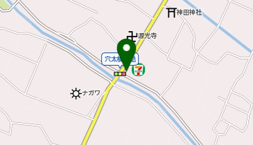 [EV]セブンイレブン東員町穴太店の地図画像