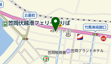 [EV]ネッツトヨタ山陽(株) 笠岡店の地図画像